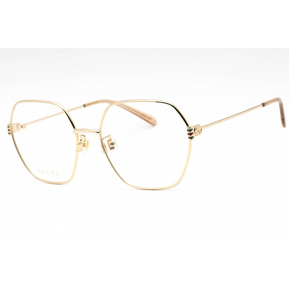 Gucci GG1285O Eyeglasses Gold Metal Geometric